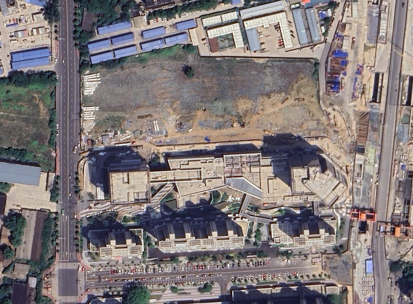 Aerial site view